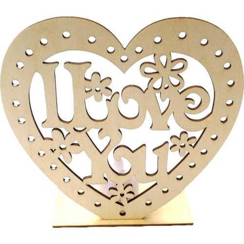 New Wooden Heart Shape Mr Mrs Holder Candlestick Tealight Hanging Lantern Bird Cage Vintage Wrought DIY Wedding Party Supplies