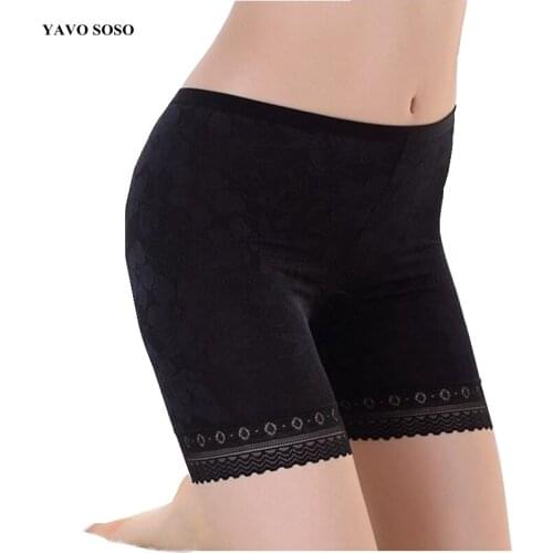 YAVO SOSO New Arrival Summer Style plus size 6XL jacquard Sexy lace shorts Women short