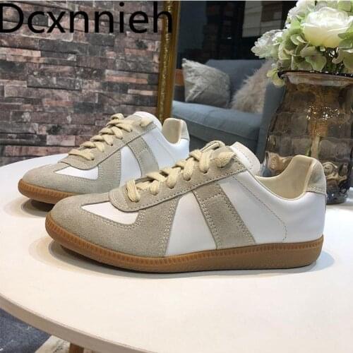 New Spring Summer Casual Shoes Woman Mixed Colour Round Toe Lace Up Women Shoes Slingbacks Shoes Women sneakers 2021flat shoes