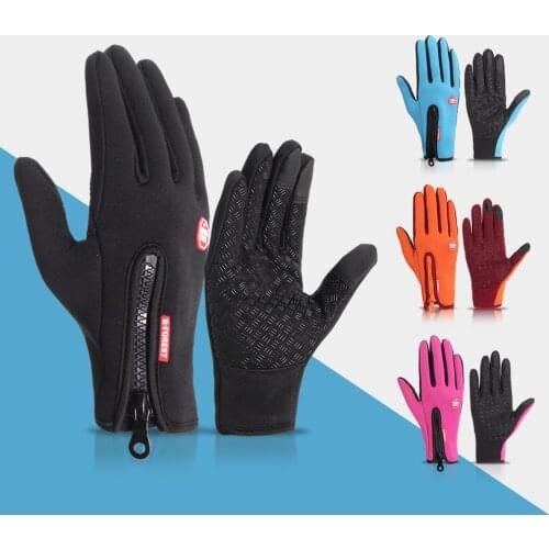Winter Warm Cycling Gloves Fitness High-quality Men Women Windproof Bike Motorcycle Fishing Gloves Full Finger Touchscreen Ski