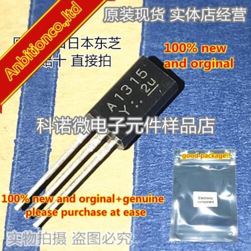 10pcs 100% new and orginal 2SA1315 A1315 TO-92 TRANSISTOR (POWER AMPLIFIER, SWITCHING APPLICATIONS) in stock