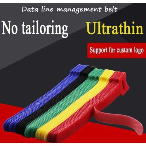 20pcs Magic Tape Sticks Cable Ties Model Straps Wire With Battery Stick Buckle Belt Bundle Tie Hook Loop Fastener Tape Accessory