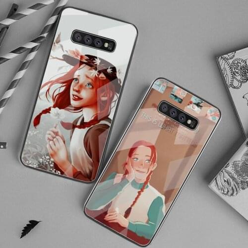 Anne With An E Phone Case Tempered Glass For Samsung S20 Plus S7 S8 S9 S10 Plus Note 8 9 10 Plus
