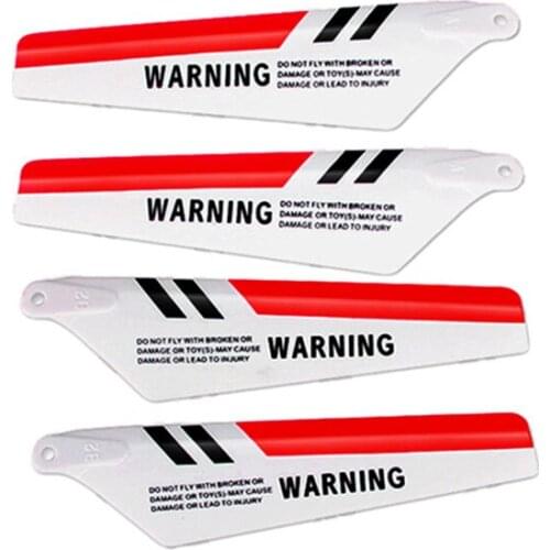 Free shipping SYMA 4pcs/set S107G RC Helicopter toys accessories S107C Main Blade Prolellers Spare Parts