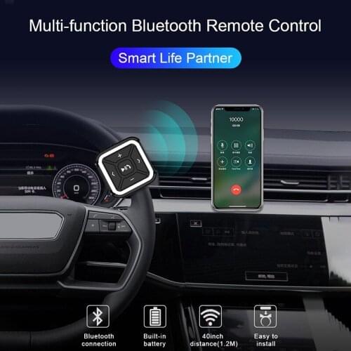 Wireless Bluetooth Media Button Waterproof Electronic Button Media Remote Control For Smart Phone Media Bluetooth Remote Control