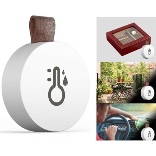 H7JB Wireless Temperature and Humidity Gauge Monitor Digital Hygrometer Indoor Outdoor Thermometer w/ 328ft Range Meter