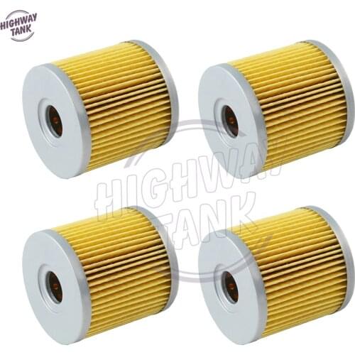 4 Pcs Motorcycle Engine Oil Filter case for Hyosung Motorcycles GT650S Sport Sporttouring Comet 2005-2008