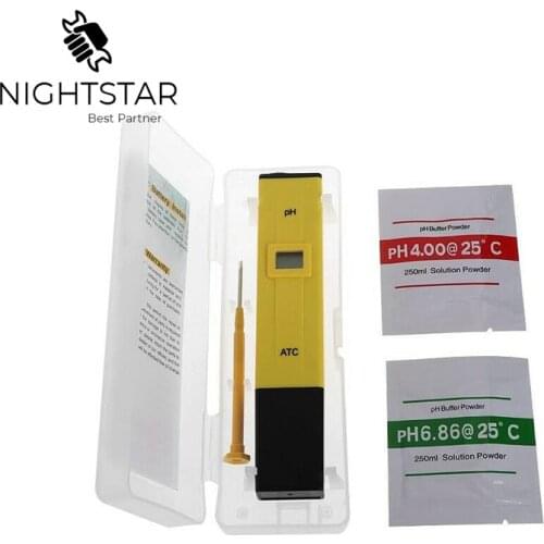 Digital 0.0-14.0 PH Meter Tester Digital TDS EC LCD Water Purity PPM Aquarium Filter Resolution 0.1PH