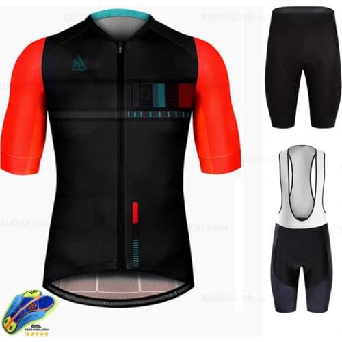 Mens Cycling Jersey Set 2021 Pro Team Bicycle Cycling Clothing Ropa Ciclismo Mtb Mountain Bike Summer Breathable Bib Shorts Set