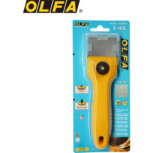 OLFA Japan 202B iron claw scraper glass floor cleaning knife arc blade kitchen T-45
