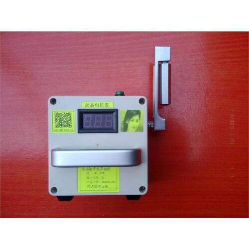 Portable Outdoor Sink Camp 220V Hand Generator Phone Rechargeable Emergency Lights