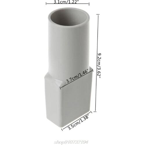 Vacuum Dust Cleaner Hose Converter Adapter For Media Dust Collector SC861/861A Compatible Round Square Head O30 20 Dropshipping