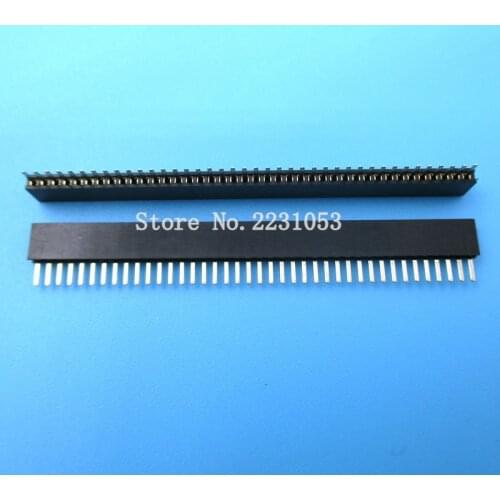 10PCS/LOT 1*40P 1.27mm 40 Pin Female Single Row Pin Header Strip