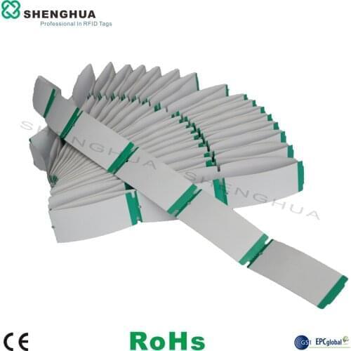 10pcs/pack EPC GEN2 UHF Passive RFID Paper Card Label For Garment Security Tags Management Tracking