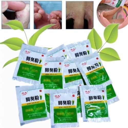 20 Bags Fungal Infections Foot Bath Powder Feet Care Athletes Foot Foot Odor Sweat Itching Peeling Beriberi Tinea Pedis