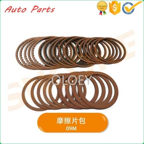26 PCS 09M gearbox clutch 6-speed automatic transmission friction plate package for V W Tiguan 1.8T 2.0L