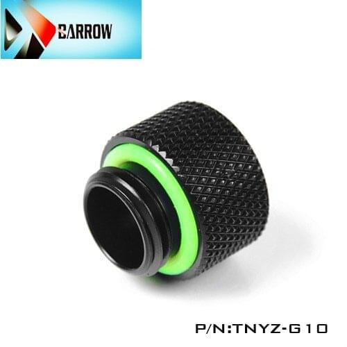 Barrow G1 / 4" silver gold black white male to female 10mm extender computer waterway accessories TNYZ-G10