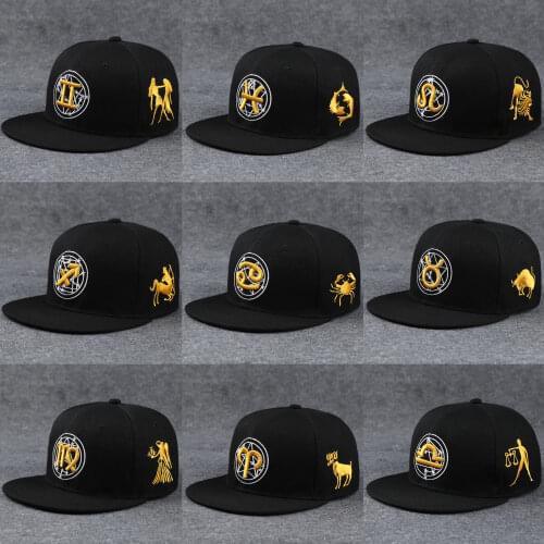 12 Fate Twelve constellations Leo Gemini Aries zodiac hat baseball cap