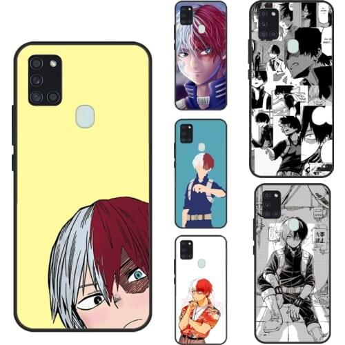Shoto Todoroki Boku no My Hero Academia For Samsung A71 A51 A11 A31 A41 A21S A20e A50 A70 A40 A10 A02S A12 A32 A42 A52 A72 Cover