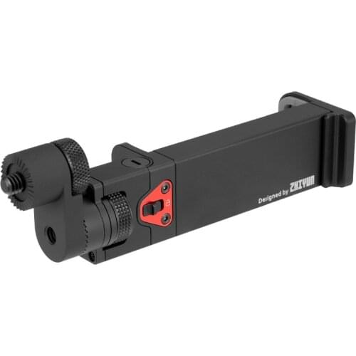 Zhiyun Accessories TransMount phone Holder with Crown Gear Phone Clamp Adapter for Gimbal Stabilizer WEEBILL LAB,Crane 3