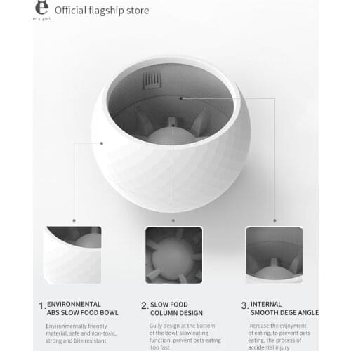 Double layer creative swing tumbler dog cat dog automatic pet self-feeding water feeder dish bowl