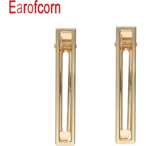 Earofcorn Simple and Elegant hairpin. Fashionable and Durable Works on all hair types including hair accessories 2 Pieces Set