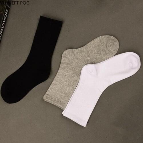 Men And Women Classic Cotton Socks Sweat-Absorbent Comfortable Formal Leisure 1Pairs/a Lot