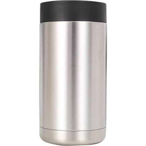 Beer Bottle Insulator Beer Can Cooler Holder Vacuum Insulated Thermos Metal Stainless Steel Keep Beer Bottles Cold & Chill