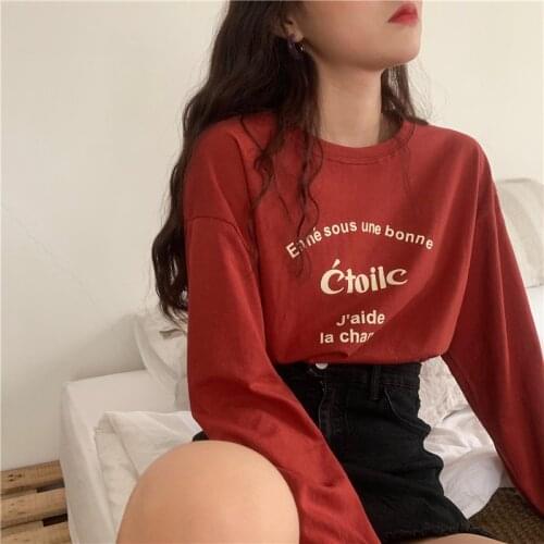 Женские футболки с принтом KADUWAKI China At AliExpress