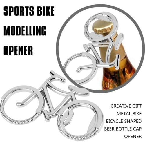Creative Gift Metal Bike Bicycle Shaped Beer Bottle Cap Opener