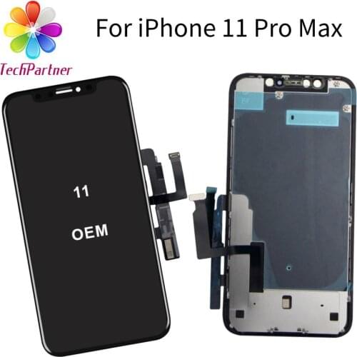 OEM LCD For iPhone 11 Pro Max Display With 3D Touch Screen Digitizer Assembly Replacement For iPhone X XS MAX XR LCD
