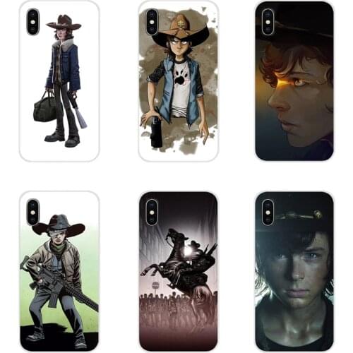 Original The Walking Dead Carl Grimes For Huawei G7 G8 P7 P8 P9 P10 P20 P30 Lite Mini Pro P Smart Plus 2017 2018 2019 Soft Cover