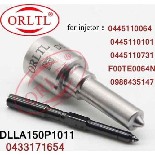 ORLTL (0433171654 ) DLLA150P1011 Common Rial Nozzle for 0445110064 0445110101 0445110731 F00TE0064N 0986435147