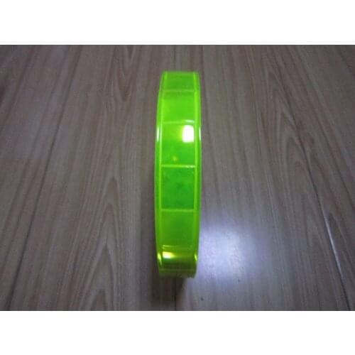 Width 2.5cm PVC reflective material , luminous tape, dance costumes reflective material .Safety warning belt