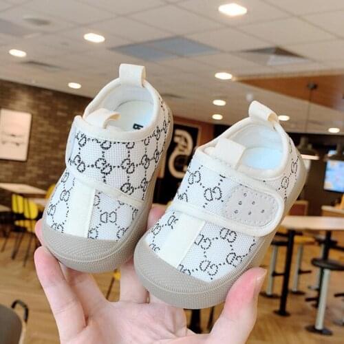 Autumn Kids Shoes Boys Sneakers New Baby Girl Shoes Solid Color Infant Girls Canvas Shoes First Walkers Anti-slip STP8001