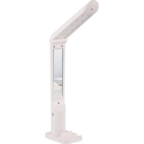 LED Desk Lamp, Eye Protection Reading Folding Lights Contact Bedroom Bedside Lamp with Charging and Plugging