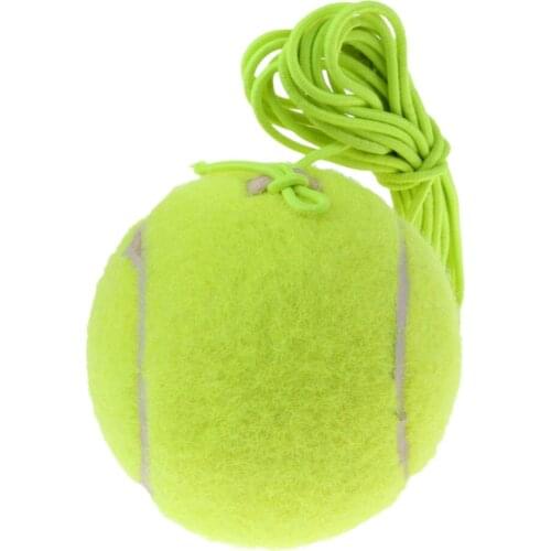 MagiDeal Singles Tennis Practice Ball Tennis Training Ball & Elasctic Cord