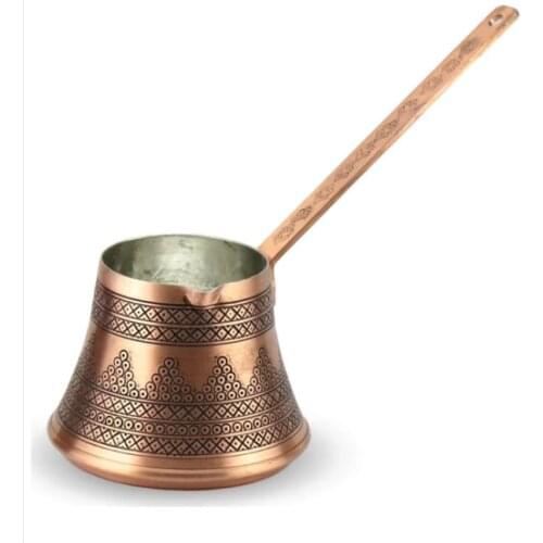 Hand Hammered 100% Copper Turkish Coffee Pot