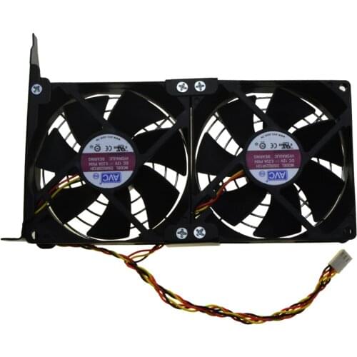 Universal GPU Double Fan Partner Ultra Quiet PCI Video Card Dual Cooler Computer Chassis PCI-e Graphics Card Cooling 9CM