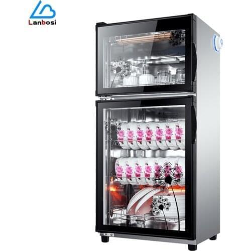 58L/78L High-Temperature Disinfection Bowl Counter-Type Small Kitchen Cabinet Vertical Tableware Disinfection Cabinet