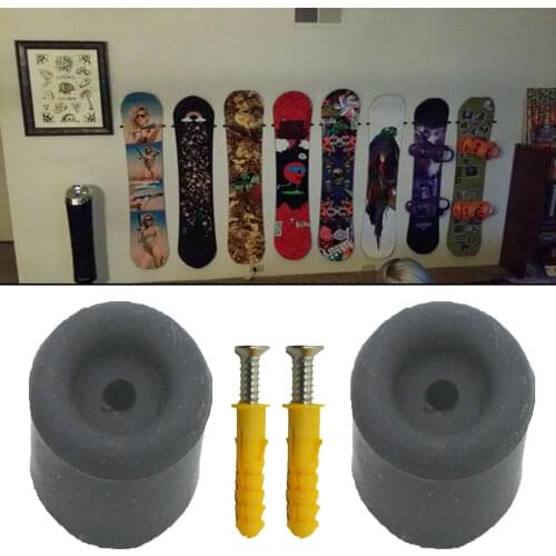 2pcs/lot Snowboard Hanger Wall Mount Storage Rack Display Holder Bracket Stand Frame Base
