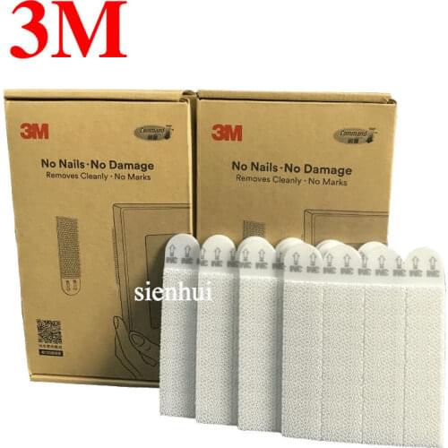 16pcs(8sets) Large 3M Command Damage-free Picture hanging Strips Command Picture&photo Hanging Strips loose packing