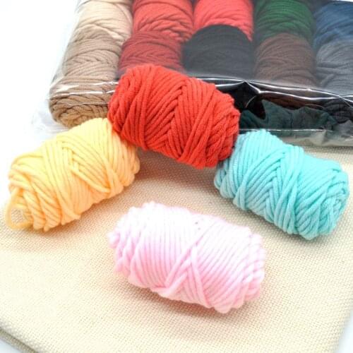 20 Colors Embroidery Cross Stitch Punch Needle Felting Thread Yarn DIY Knitting Craft Tool Dropshipping