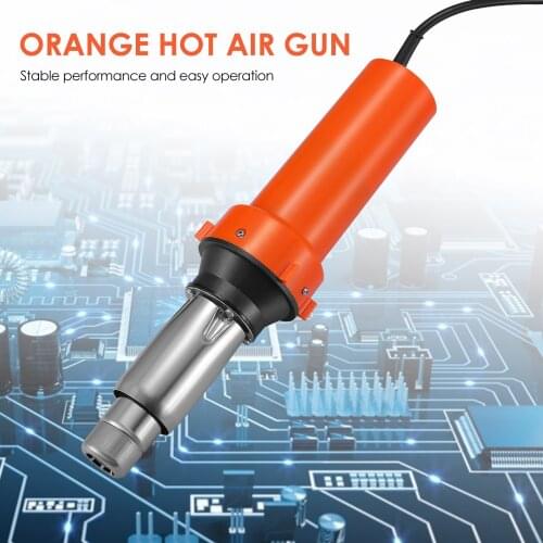 2000W Hot Air Torch Plastic Welder Welding Heat Gun Pistol Kit With Welder With Scraper Hot Air Welder DIY Floor Tools 220V