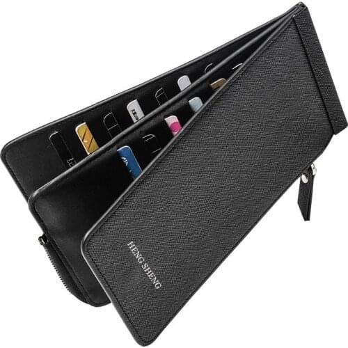 26 pc Card bag carteira unisex Long Card bag 2019 New Multi-Function Men wallets Phone Bag Credit Card Holder and Card wallet