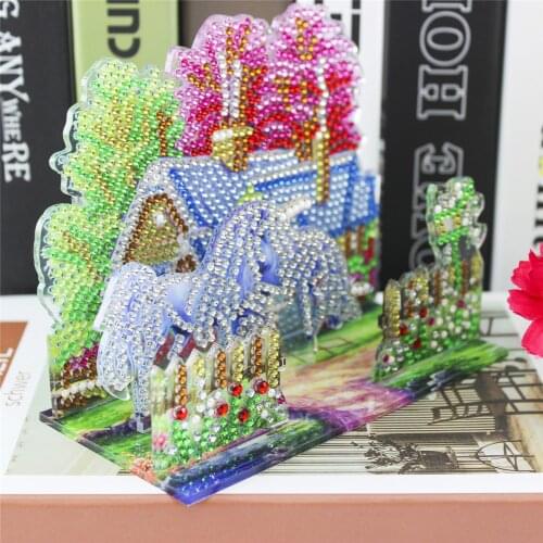 3D Three-Dimensional Puzzle Painting 5D Diamond Painting Three-dimensional paintings Cross Stitch DIY Diamond Embroidery