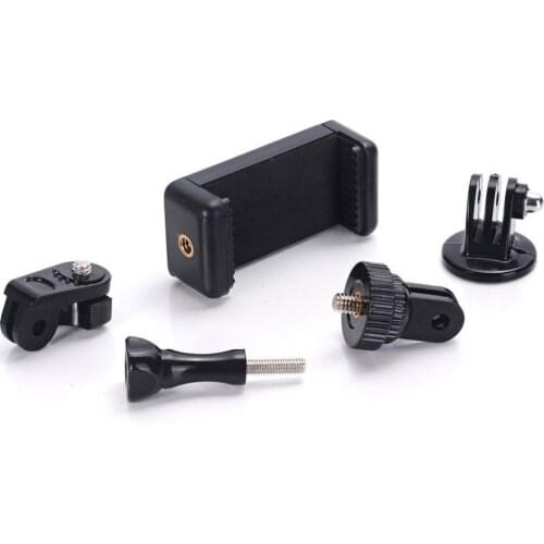 Cell Phone Tripod Adapter, Universal Smartphone Holder /GoPro Style Mount Attach