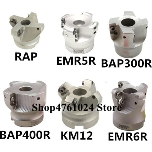 BAP400R RAP400R KM12 EMR5R EMRW6R 125 40 7T 8T TMilling holder For Milling cutter Machine