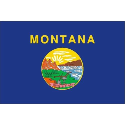 90*150cm Montana State Flag