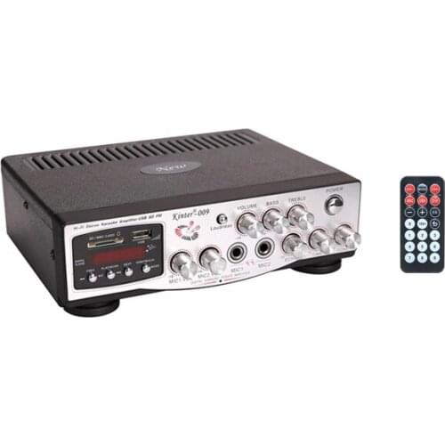 Kinter-009 hot sale professional karaoke mixer power home audio amplifier